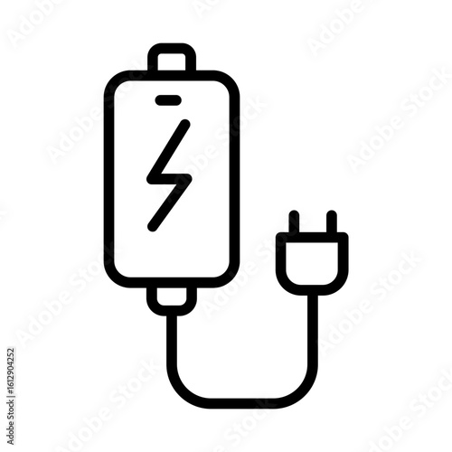 Free Charging icon vector image. Can be used for Battery and Power.