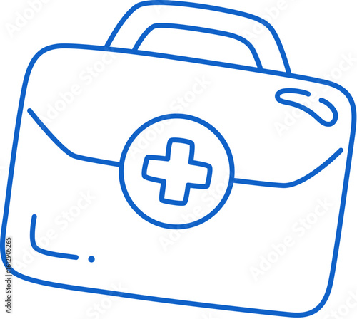 Doodle First Aid Kit Icon