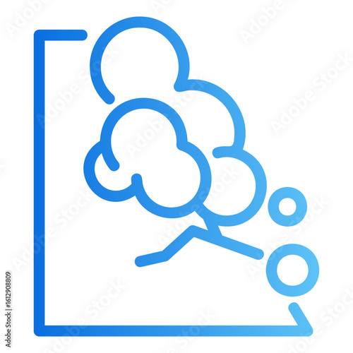 landslide Gradient icon