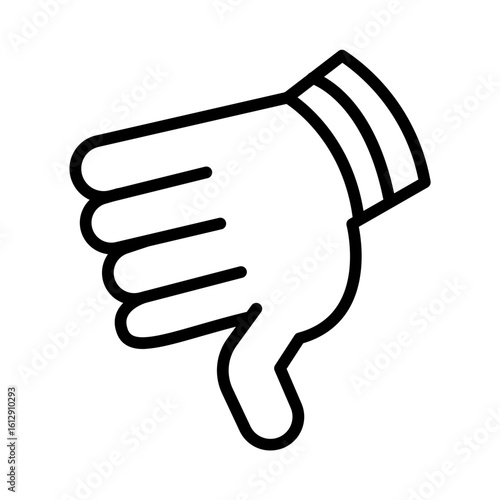 Disqualified icon vector image. Can be used for Volleyball.