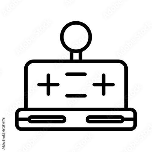 Player icon vector image. Can be used for Volleyball.