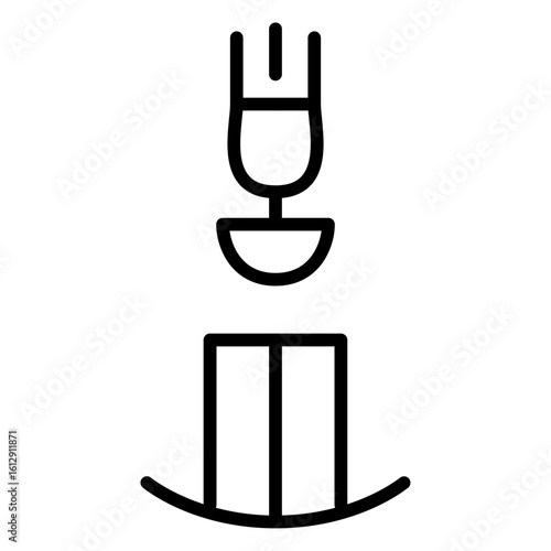 Physical Metallurgy icon vector image. Can be used for Mettalurgy.