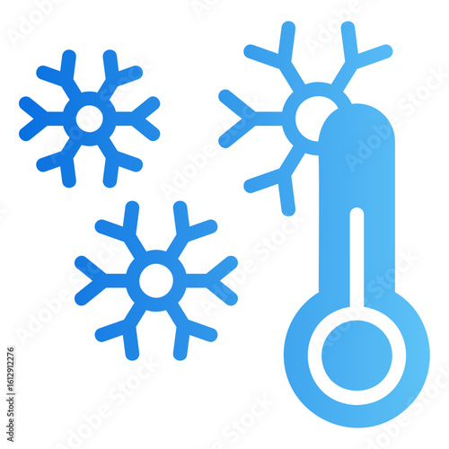 cold temperature Gradient icon