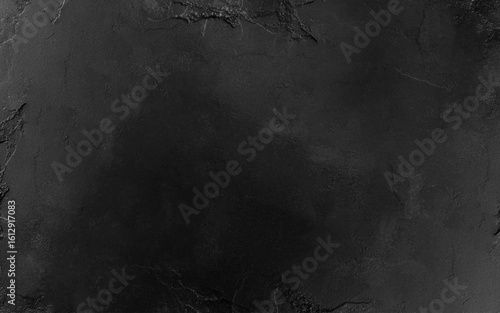 Black wall texture rough background dark concrete floor or old grunge background with black. Vector illustration.