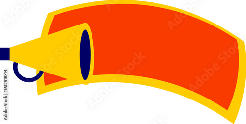 Sale Promotin Banner With Meghaphone Icon