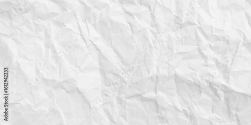 Texture of closed up white paper background. Abstract background of crumpled white paper stock photo