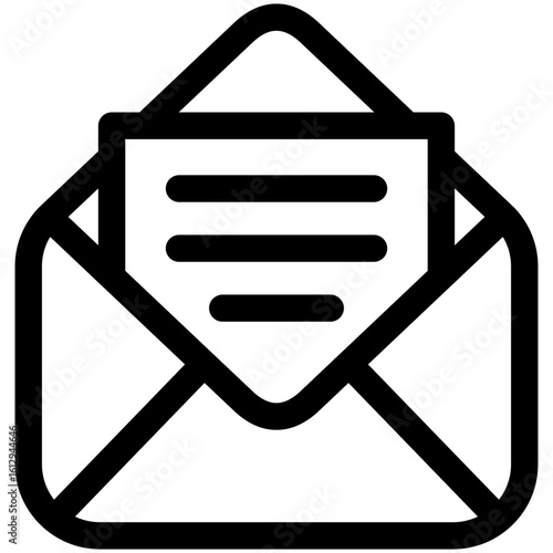 opened email icon