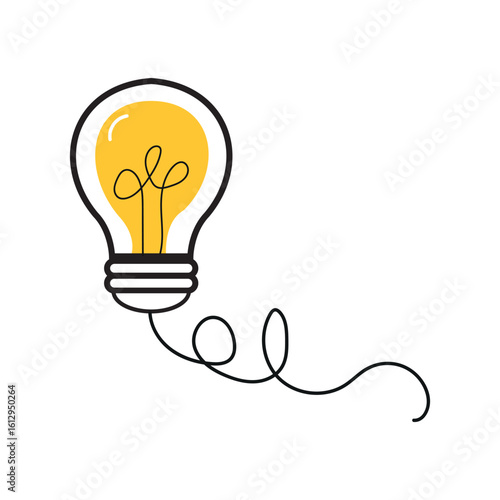 Light Bulp Vecotr Image