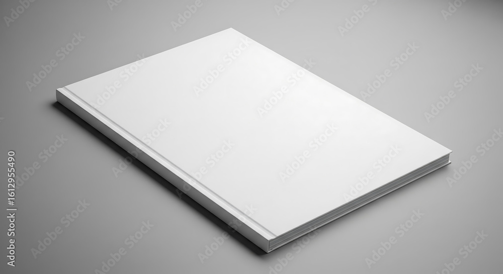 Blank White Hardcover Book Cover Mockup for Design Presentations and Marketing Materials Ready for Your Creative Ideas and Professional Content Blank White Hardcover Book Cover Mockup for Design Presentations and Marketing Materials Ready for Your Creative Ideas and Professional Content