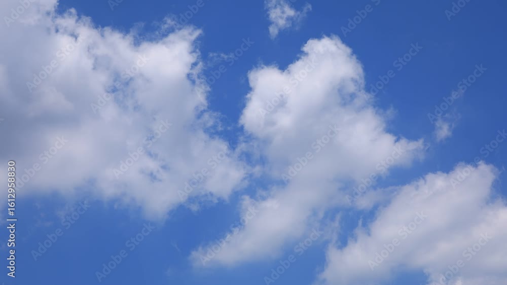clouds and blue sky in Summer timelapse clouds and blue sky in Summer timelapse