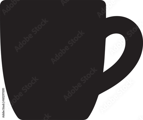 black coffee cup