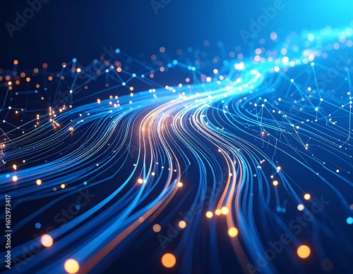 Abstract digital network flow