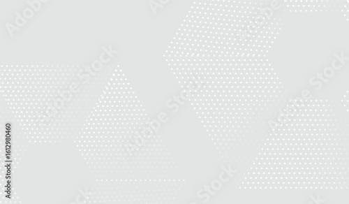 Abstract glowing white geometric lines on grey background. Line pattern.