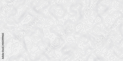 modern wavey seamels Topographic map contours curve bright line Hand-drawn vector pattern Wave textures white and gray white surface background.	