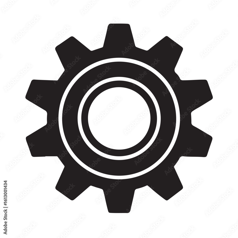 Settings Gear Vector Settings Gear Vector