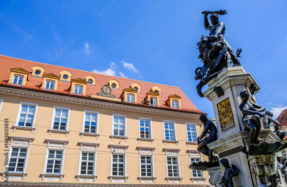Fototapeta premium famous old town of Augsburg - germany