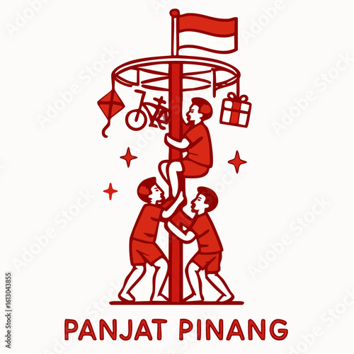 Lomba panjat pinang