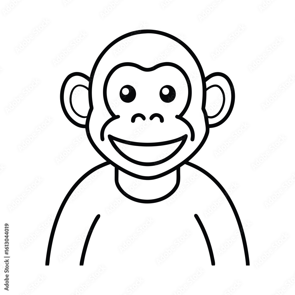 Obraz premium funny cartoon character