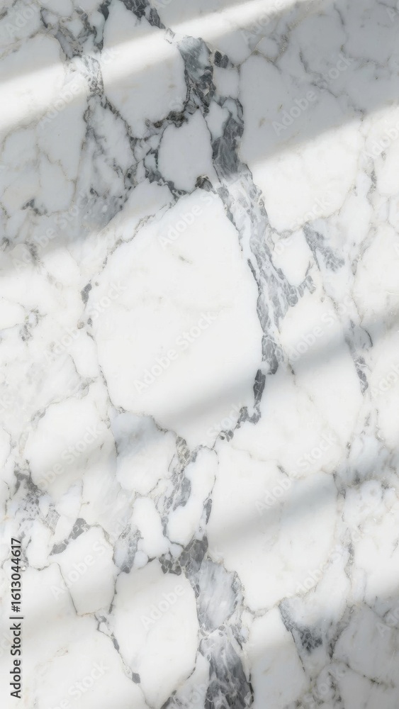 Fototapeta premium Marble Texture with Shadow Patterns