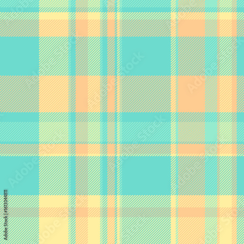 Pastel plaid pattern.  Soft, summery colors create a cheerful and versatile design perfect for textiles, websites, or branding.  Evokes feelings of warmth and tranquility.