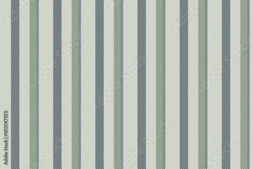 Colour seamless fabric stripe, repetitive pattern vector background. Finish textile texture lines vertical in white and dark colors.