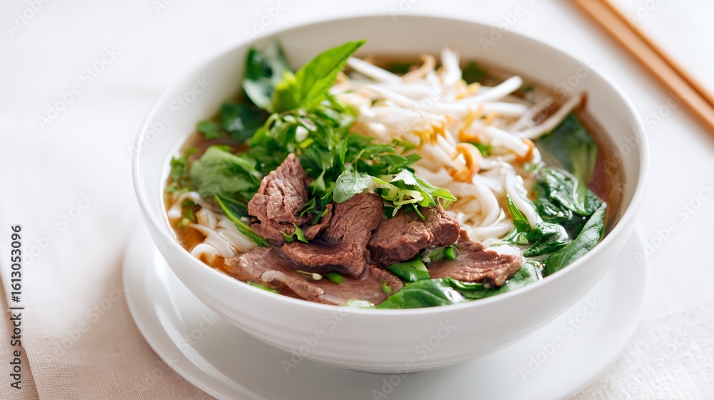 Bowl of beef and vegetable soup. Bowl of beef and vegetable soup.
