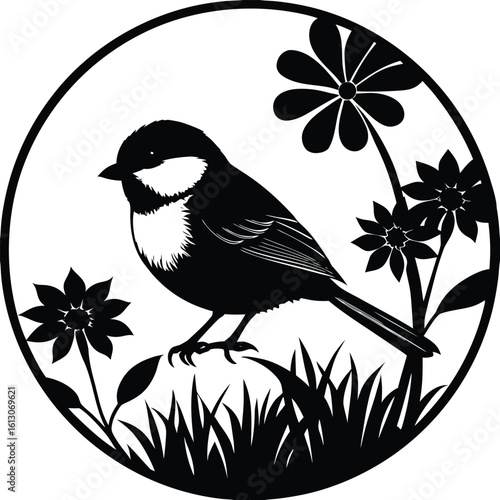 birds on a branch
