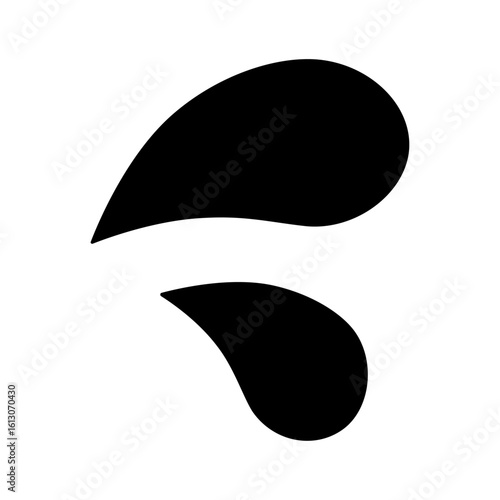 汗マークのアイコンイラスト001