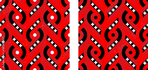 loop pattern set of amsterdam flag. stripes background for decoration. vector illustration