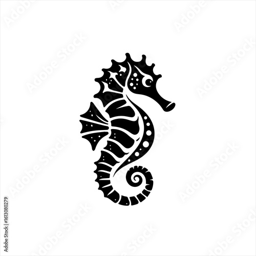 A seahorse