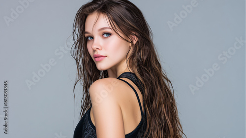 美女, 女性, 美しい, 顔, モデル, 日本, 韓国, 中国, アジア, カフェ, ファッション