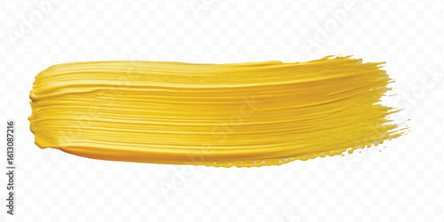 realistic 3d pastel paint brush stroke in different color style isolated on transparent background