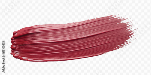 realistic 3d pastel paint brush stroke in different color style isolated on transparent background