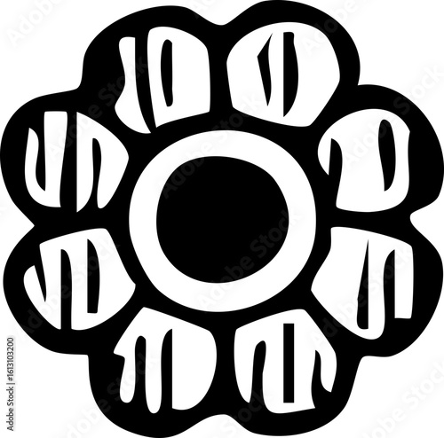 Vintage Floral Vector Illustration