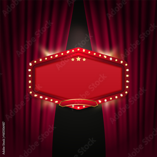 circus theme background featuring rich colorlful elements