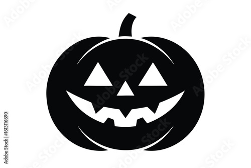 jack o  lantern vector icon illustration