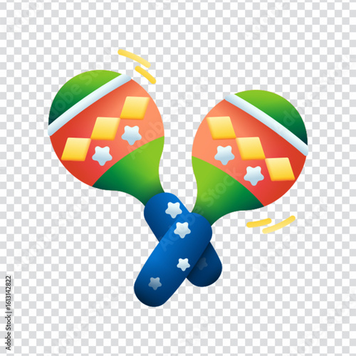 Maracas Instrument Icon