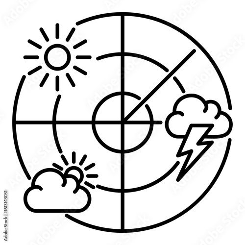 Weather Radar Icon