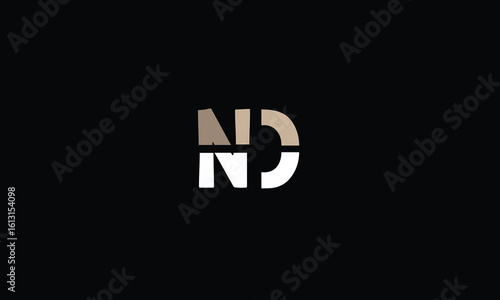 ND,DN,N,D,D,N abstract, letters, logo, monogram, style, symbols, ambitions, icons, 
