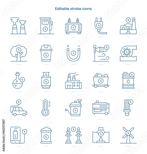 Photography Energy stroke icon