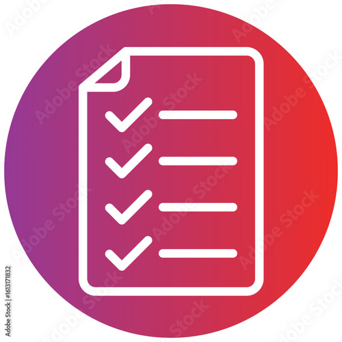 List Line Icon Style