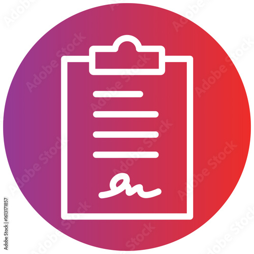 Contract Line Icon Style