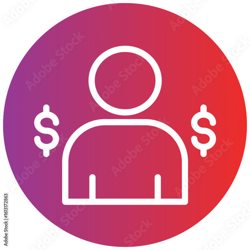 Criminal Line Icon Style