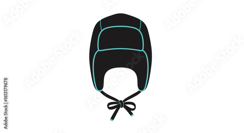 Warm Winter Hat with Ear Flaps and Chin Tie for Cold Weather Protection
