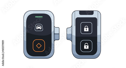 Modern Automotive Key Fob and Remote Car Starter System Technology