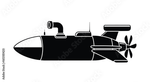 Underwater Exploration Vehicle Propelled by Advanced Naval Submarine Technology