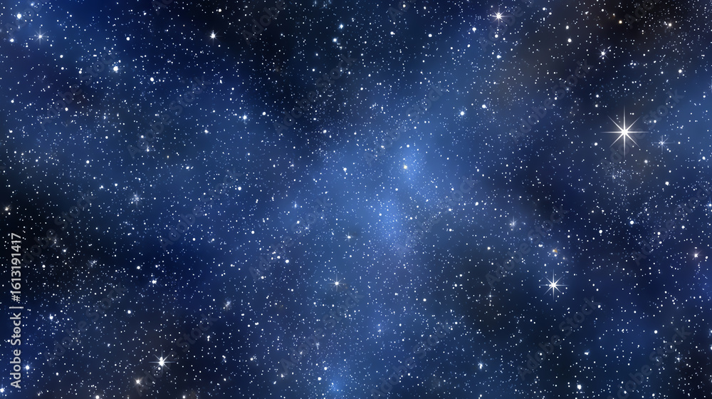 Obraz premium A stunning view of the starry night sky filled with countless stars and deep space, evoking a sense of wonder and exploration.