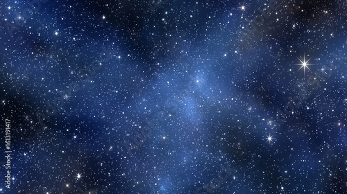 A stunning view of the starry night sky filled with countless stars and deep space, evoking a sense of wonder and exploration.