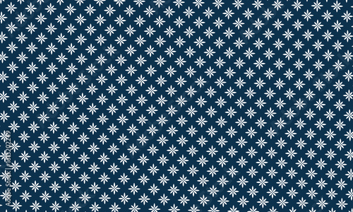 Abstract seamless ornamental vector patterns. White and Blue geometric oriental backgrounds.