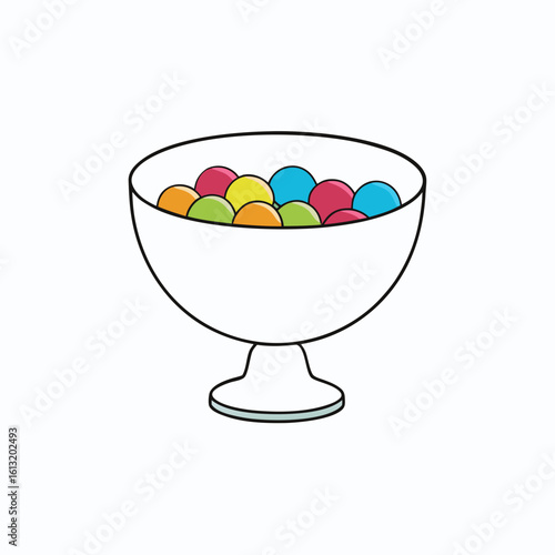 bowl of candy